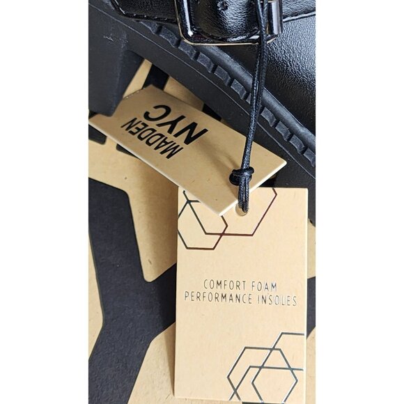 Madden NYC Mary Jane Lug Black Size 8.5 Stylish, Breathable & Eco-Friendly Shoes - Picture 16 of 16